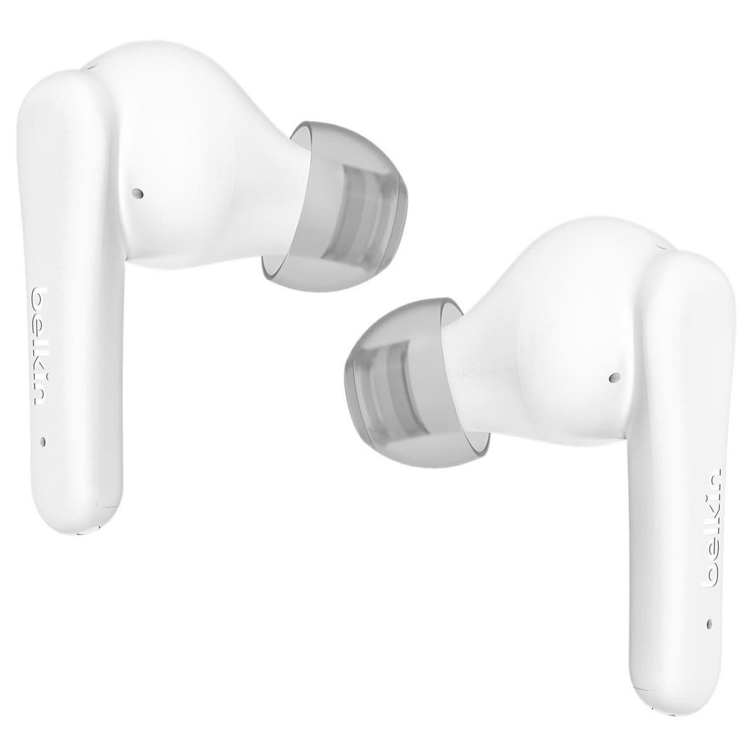 Belkin SoundForm Rhythm ANC True Wireless Earbuds - White - Image 2