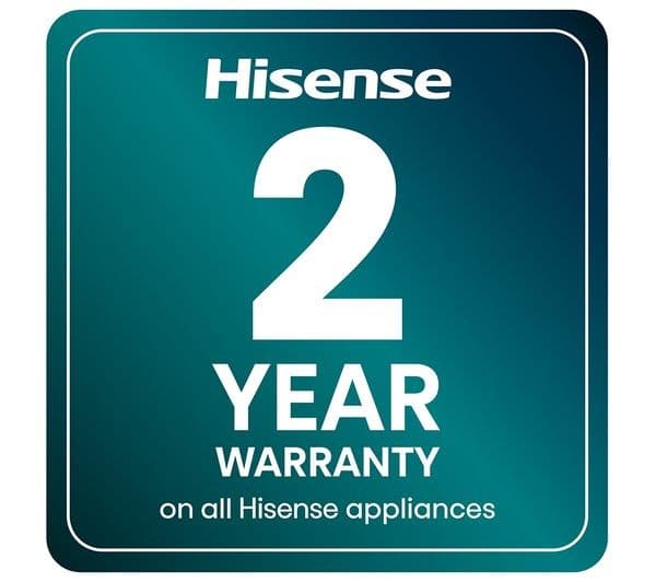 HISENSE RB327N4WCE 50/50 Fridge Freezer - Stainless Steel - Image 2