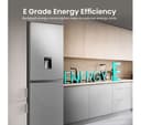HISENSE RB327N4WCE 50/50 Fridge Freezer - Stainless Steel thumbnail 4