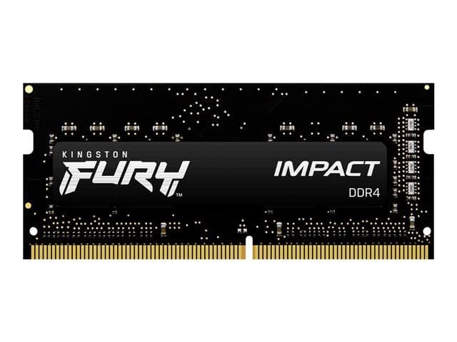 Kingston FURY Impact - DDR4 - kit - 32 GB: 2 x 16 GB - SO-DIMM 260-pin / PC4-25600 - unbuffered - Image 2