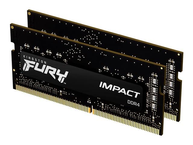 Kingston FURY Impact - DDR4 - kit - 32 GB: 2 x 16 GB - SO-DIMM 260-pin / PC4-25600 - unbuffered - Image 3