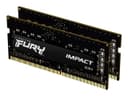 Kingston FURY Impact - DDR4 - kit - 32 GB: 2 x 16 GB - SO-DIMM 260-pin / PC4-25600 - unbuffered thumbnail 3
