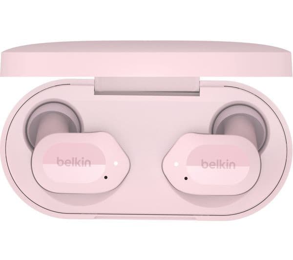 Belkin SoundForm Play True Wireless Earbuds - Pink - Image 3