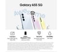 Samsung Galaxy A55 5G 128GB Ice Blue thumbnail 5