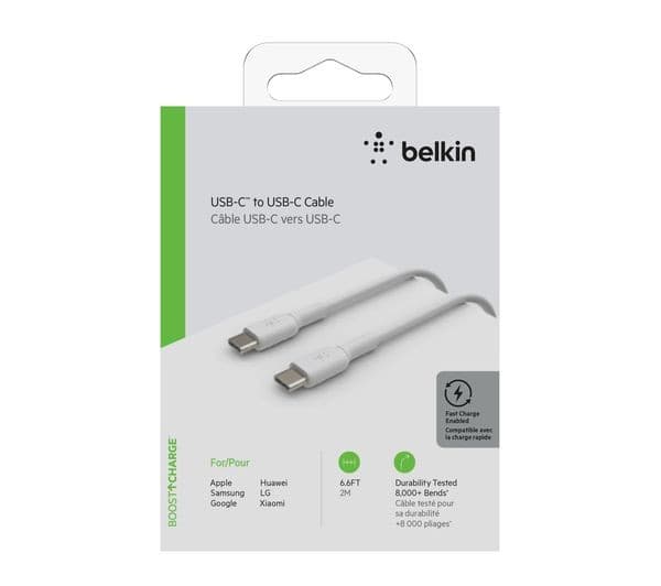 BELKIN USB-C to USB-C Cable - 2 m - Image 3