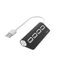 Hama 00200119 interface hub USB 2.0 480 Mbit/s Black thumbnail 1