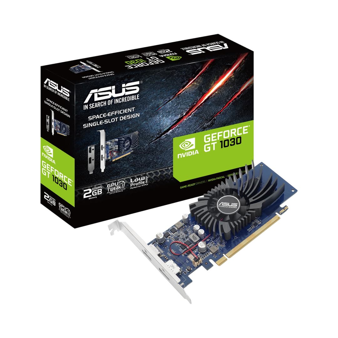 ASUS GeForce GT 1030 2GB GDDR5 Low Profile Graphics Card for HTPC Build - Image 9