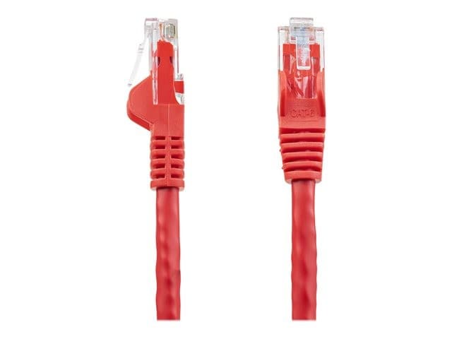 StarTech N6PATCH75RD CAT6 Patch Cable Red - Image 2