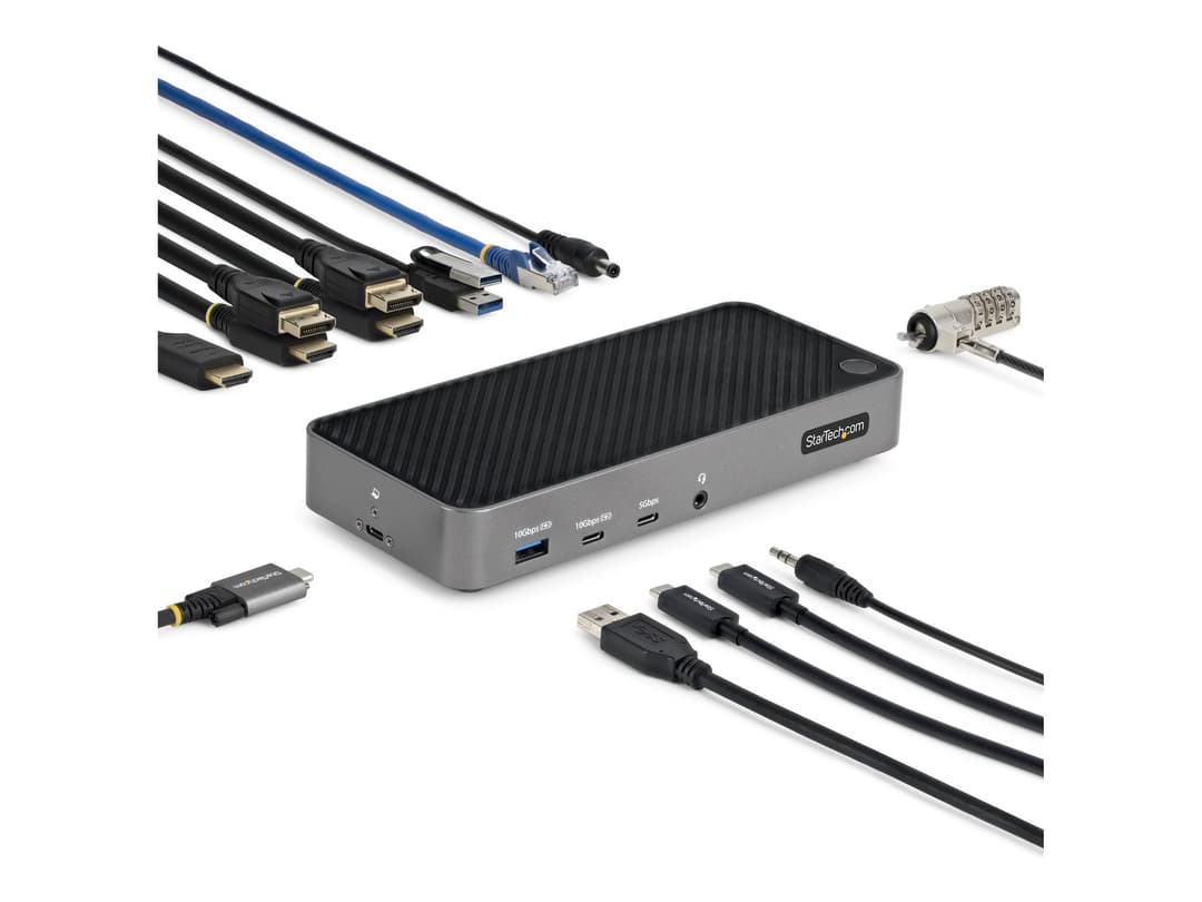 StarTech 116U-USBC-DOCK Docking Station Space Grey - Image 1