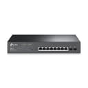 TP-LINK TL-SG2210MP 20 Gbit/s Rack Mountable Managed 8 x Gigabit Ethernet RJ45+2 x SFP Ports Network Switch thumbnail 1