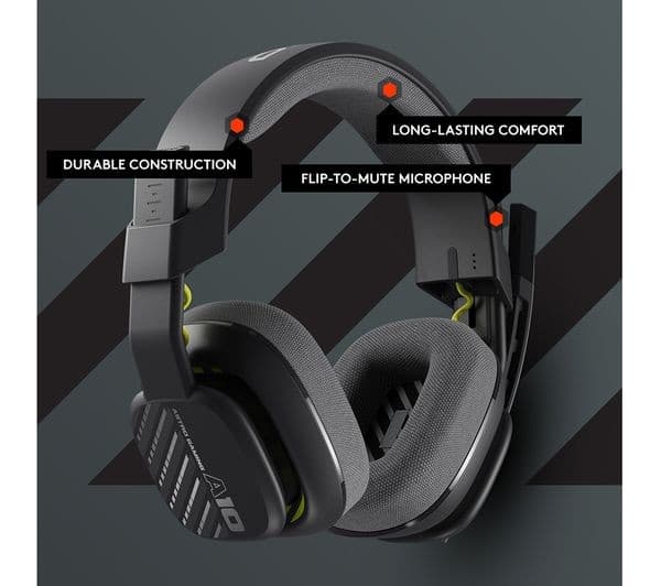 Logitech A10 5.1 Headset Black - Image 8