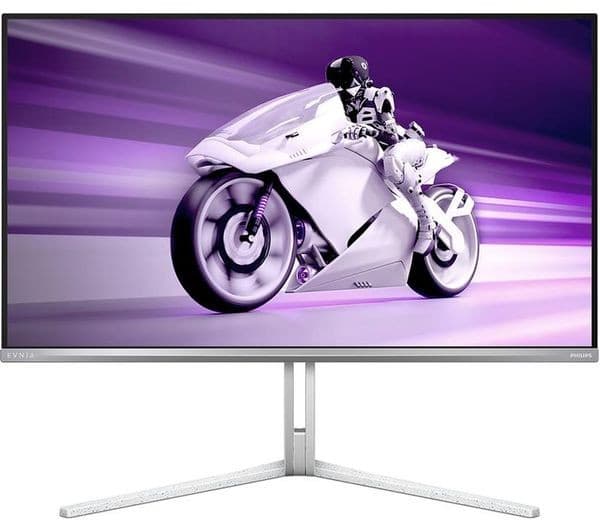 PHILIPS Evnia 8000 32M2N8900 4K Ultra HD 32" QD-OLED Gaming Monitor - White - Image 1
