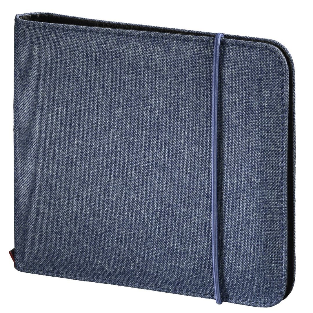Hama 95681 Wallet case 24 discs Blue - Image 1