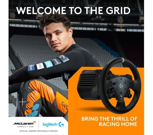 LOGITECH G RS50 Racing Wheel Black - Image 2