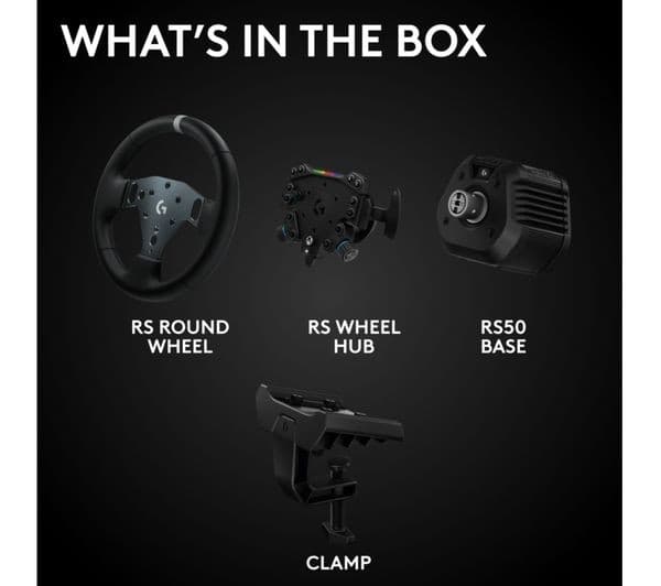 LOGITECH G RS50 Racing Wheel Black - Image 9