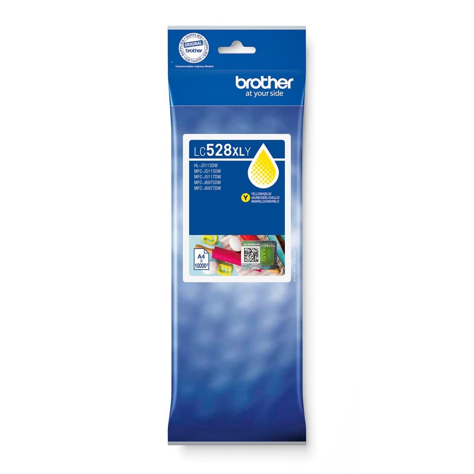 Brother LC528XLY Yellow ink cartridge 1 pc(s) Original Ultra High Yield - Image 1