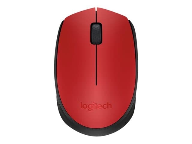 Logitech M171 Wireless Mouse - Red
