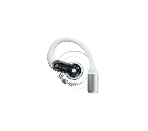 Nothing Ear (open) Open-Ear Wireless Earbuds - White - Image 3