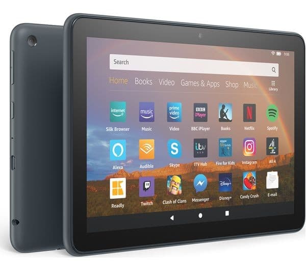 Amazon Fire HD 8 Plus 8 Inch 2020 WiFi 64GB 3GB RAM Tablet - Black