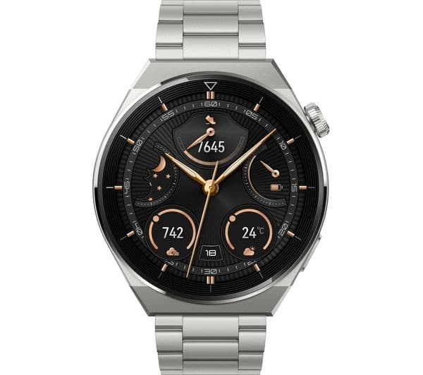HUAWEI Watch GT 3 Pro Titanium - Silver, 46 mm - Image 1