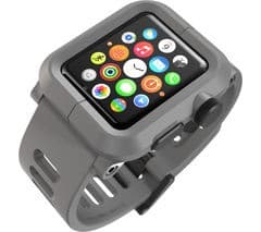 LUNATIK EPIK-004 Apple Watch Polycarbonate Case & Silicone Strap - Grey - Image 1