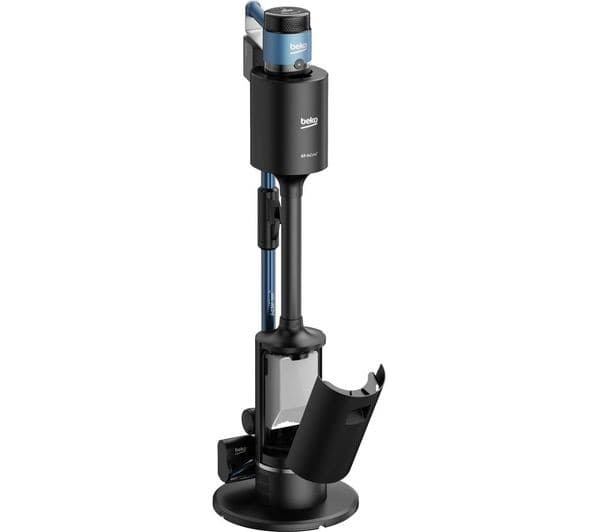 BEKO PowerClean PC7000 VRT96425VD Cordless Vacuum Cleaner with All-in-One Dust Station - Blue - Image 5