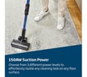 BEKO PowerClean PC7000 VRT96425VD Cordless Vacuum Cleaner with All-in-One Dust Station - Blue thumbnail 8