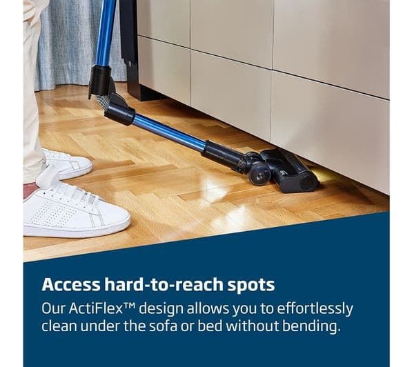 BEKO PowerClean PC7000 VRT96425VD Cordless Vacuum Cleaner with All-in-One Dust Station - Blue - Image 10