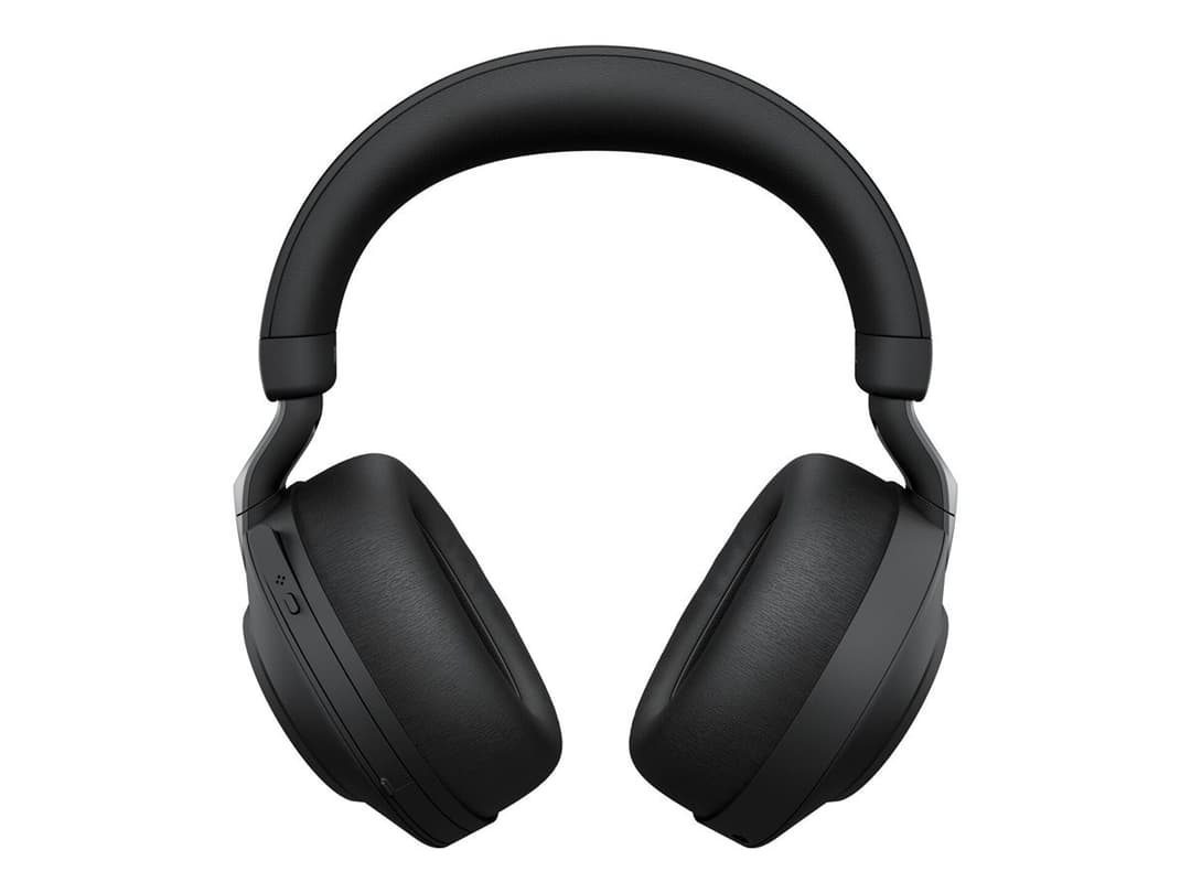 Jabra Evolve2 85 MS Stereo Wireless ANC Headset with Charging Stand - USB-C, Bluetooth, 3.5 mm Jack - Black - Image 1