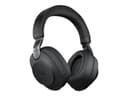 Jabra Evolve2 85 MS Stereo Wireless ANC Headset with Charging Stand - USB-C, Bluetooth, 3.5 mm Jack - Black thumbnail 4