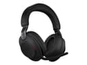 Jabra Evolve2 85 MS Stereo Wireless ANC Headset with Charging Stand - USB-C, Bluetooth, 3.5 mm Jack - Black thumbnail 6