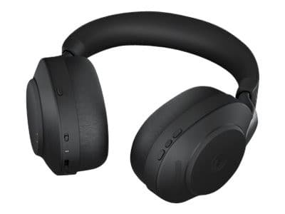 Jabra Evolve2 85 MS Stereo Wireless ANC Headset with Charging Stand - USB-C, Bluetooth, 3.5 mm Jack - Black - Image 7