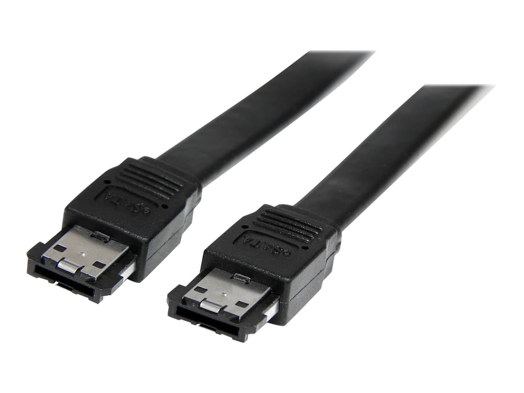 StarTech eSATA Cable 1.8m Black - Image 1