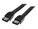 StarTech eSATA Cable 1.8m Black thumbnail 1