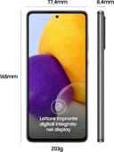 Samsung Galaxy A72 6GB 128GB - Awesome Black thumbnail 2