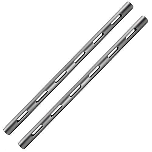 KONDOR BLUE 30 cm (12 Zoll) | 15 mm Raumgrau Luftfahrt-Aluminium PPSh Stangen (M12 Innengewinde) 30,5 cm (12 Zoll) (Paar) - Image 2