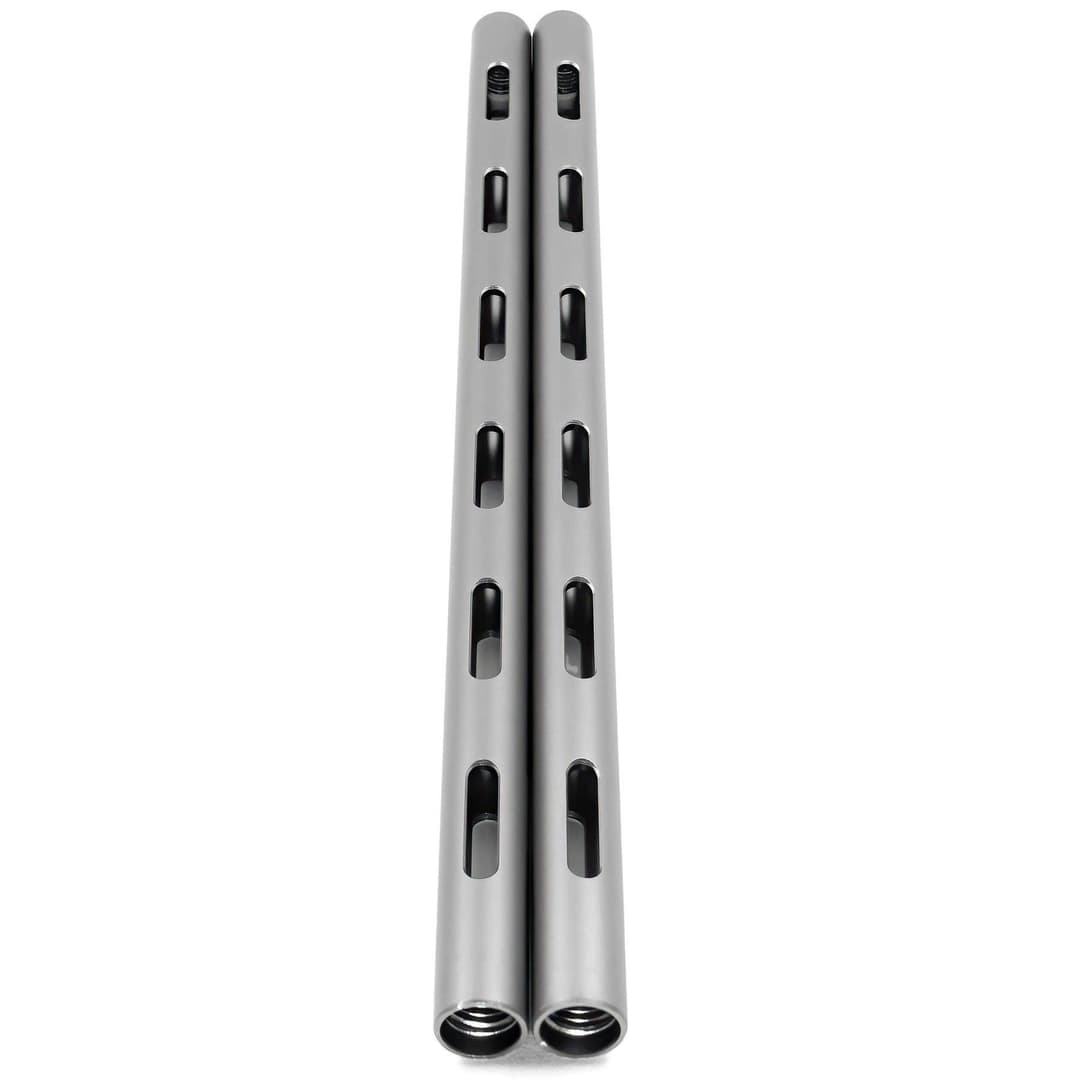 KONDOR BLUE 30 cm (12 Zoll) | 15 mm Raumgrau Luftfahrt-Aluminium PPSh Stangen (M12 Innengewinde) 30,5 cm (12 Zoll) (Paar) - Image 4
