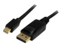 StarTech Mini DisplayPort to DisplayPort Cable M/M - 2m - Black thumbnail 3