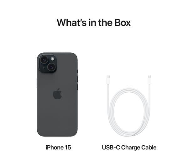 Apple iPhone 15 - 128 GB, Black - Image 7