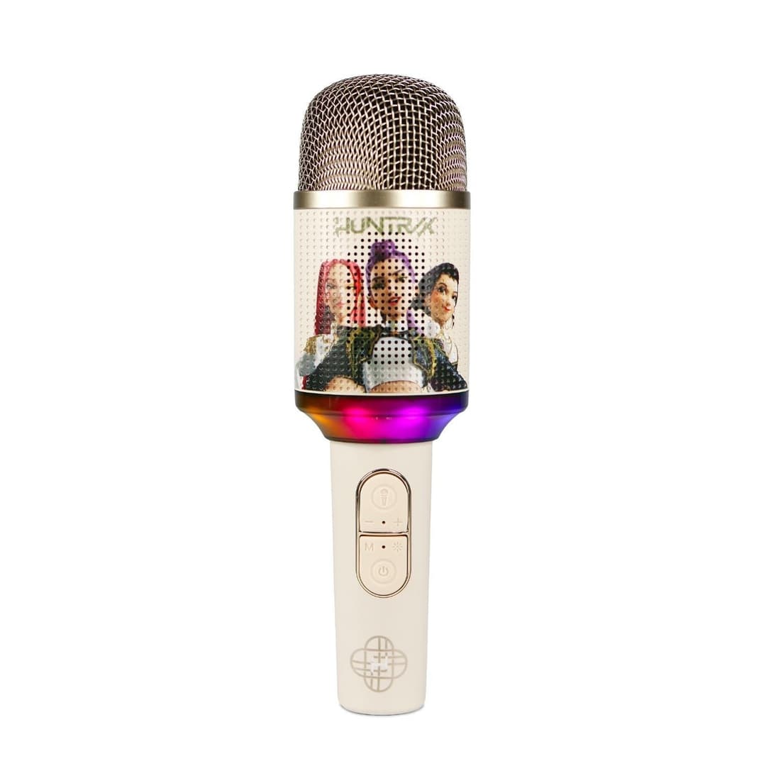 OTL PopSing KP9 LED Karaoke Microphone KPop Demon Hunters Huntr/x Golden - Image 1