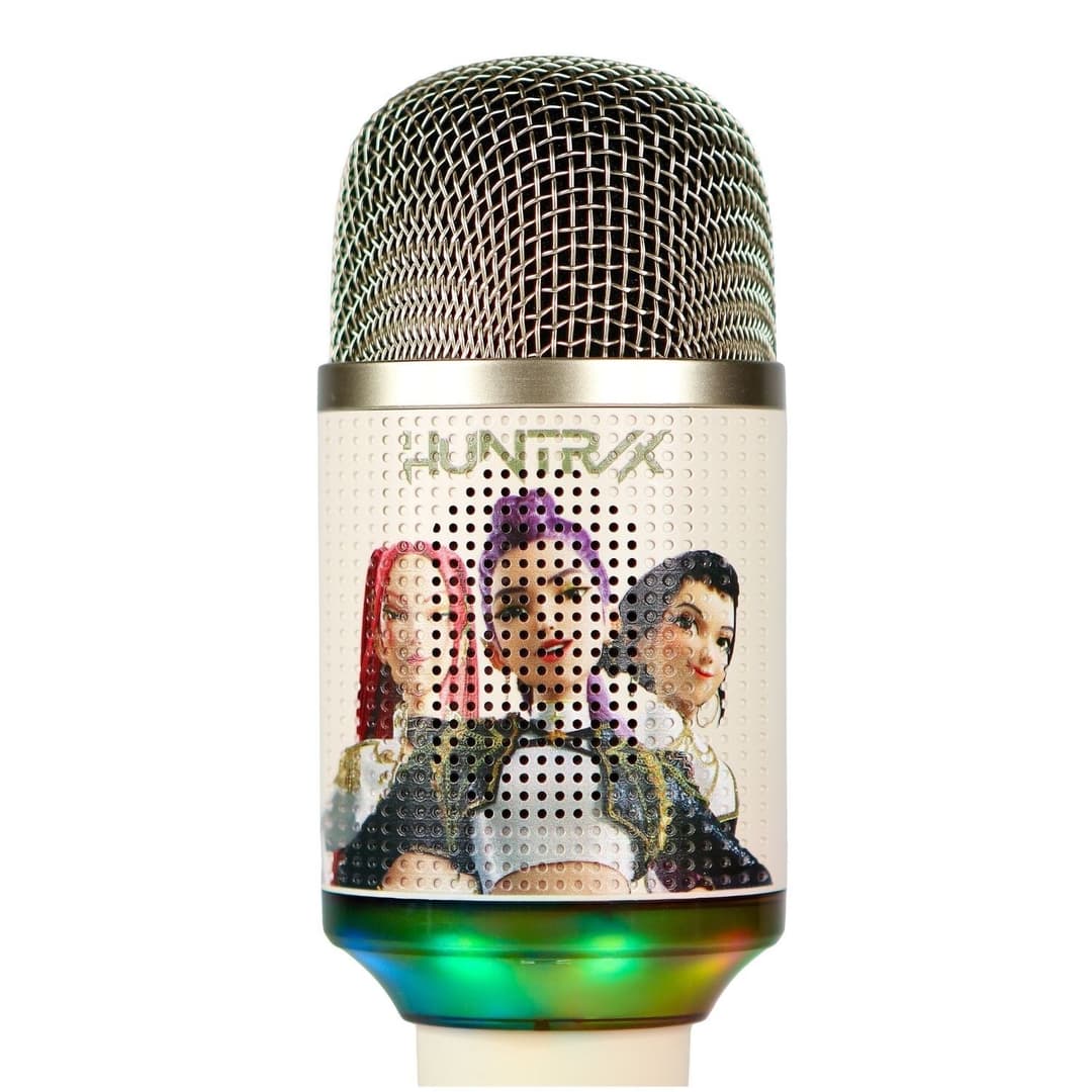 OTL PopSing KP9 LED Karaoke Microphone KPop Demon Hunters Huntr/x Golden - Image 4