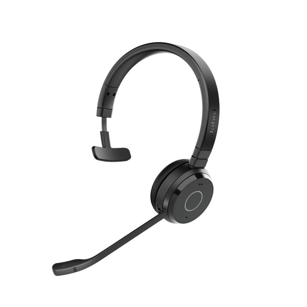 Jabra Evolve 65 TE UC Mono with Jabra LINK 390 USB-A - Image 1