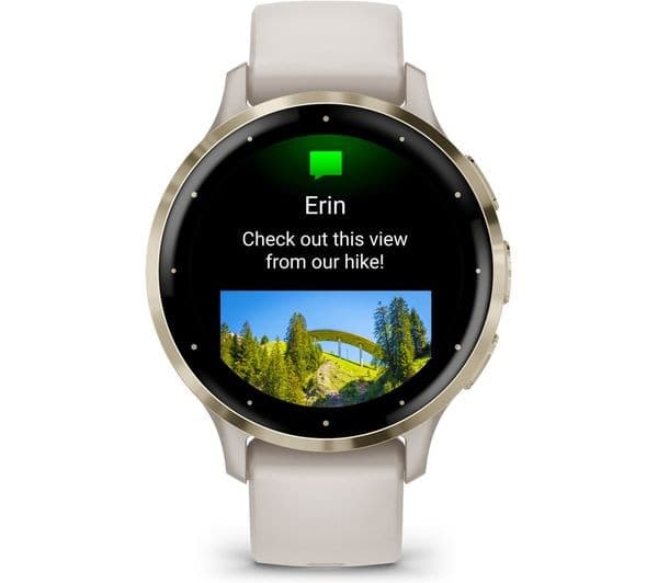 Garmin Venu 3S Smartwatch 41mm Soft Gold & Ivory - Image 7