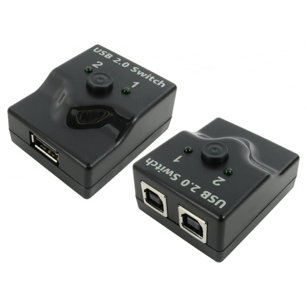 NEWlink NLUSB2-200 2-Port USB 2.0 Manual Sharing Switch