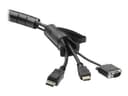 StarTech Cable Management Sleeve 1.5m Black thumbnail 4