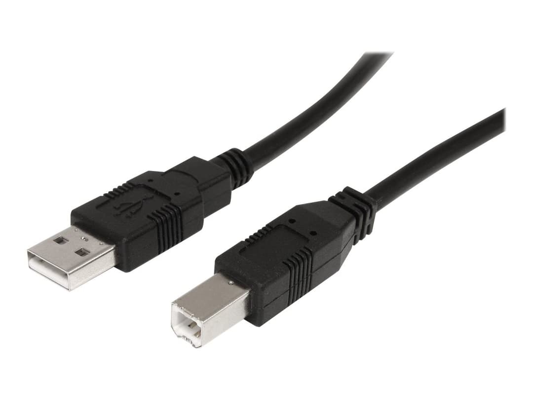 StarTech USB A to B Cable 9m Black - Image 1