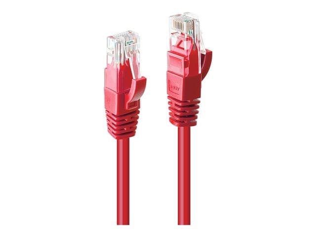 Lindy Patch Cable CAT 6 3m Red - Image 2