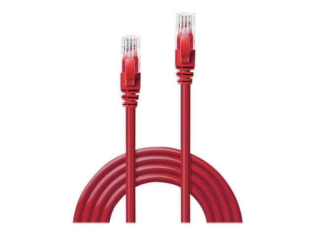 Lindy Patch Cable CAT 6 3m Red - Image 4