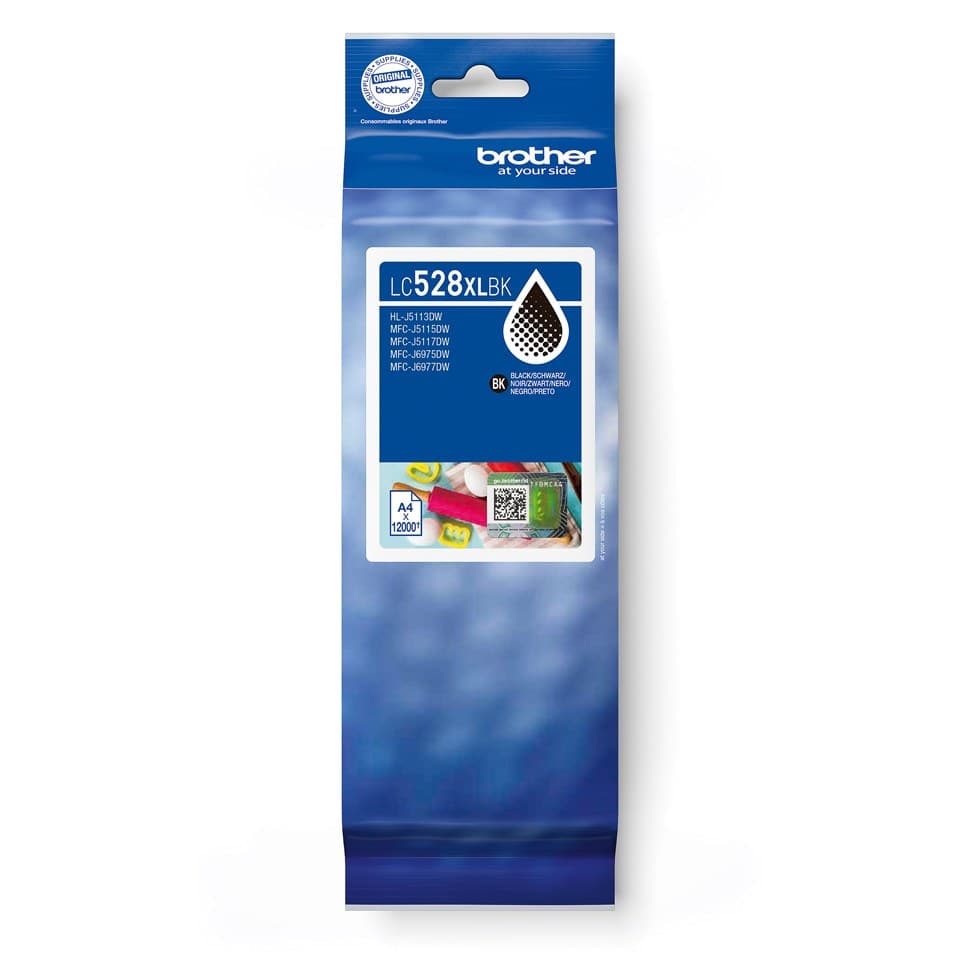 Brother LC528XLBK ink cartridge 1 pc(s) Original Ultra High Yield Black - Image 1