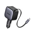 UGREEN 90W Car Charger with 60W Retractable USB-C Cable thumbnail 1